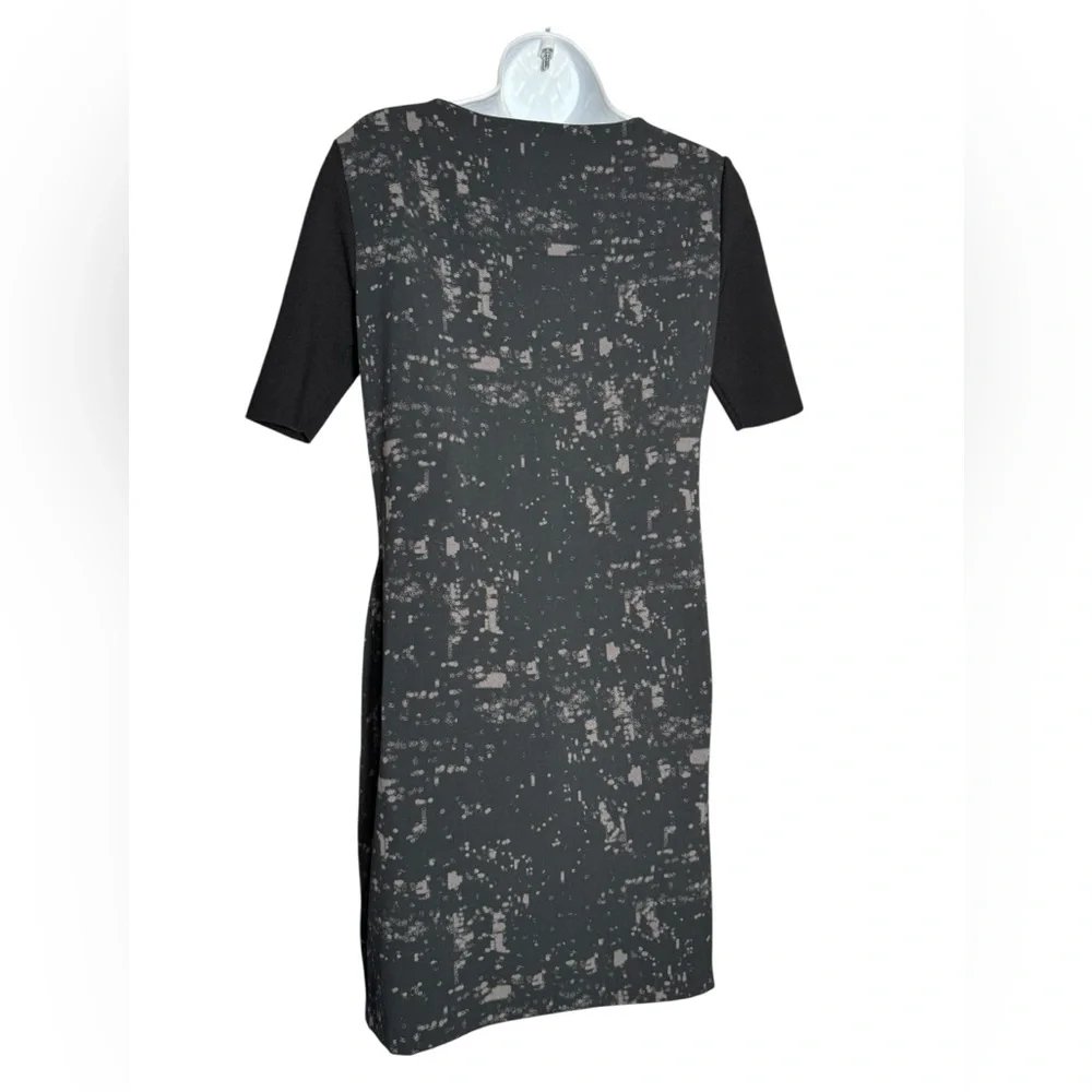 Elie‎ Tahari For Design Nation Dress Size Small Black & Gray Sheath Dress 🖤🩶